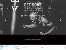 Tablet Screenshot of getsomefitness.com